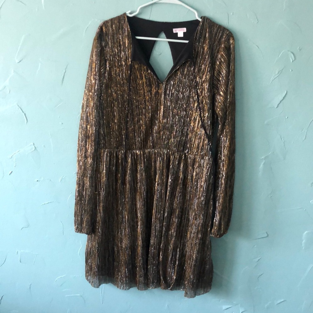 Silver and Gold Party Dress